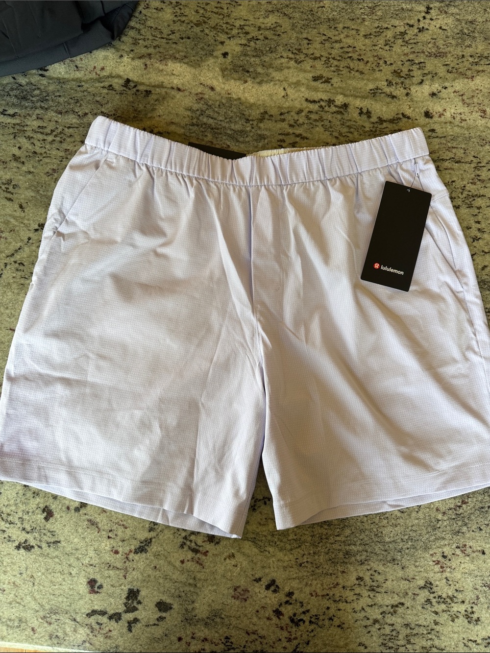 lululemon athletica Men's ABC 7” Woven Air Shorts - Light Lavender, NWT!